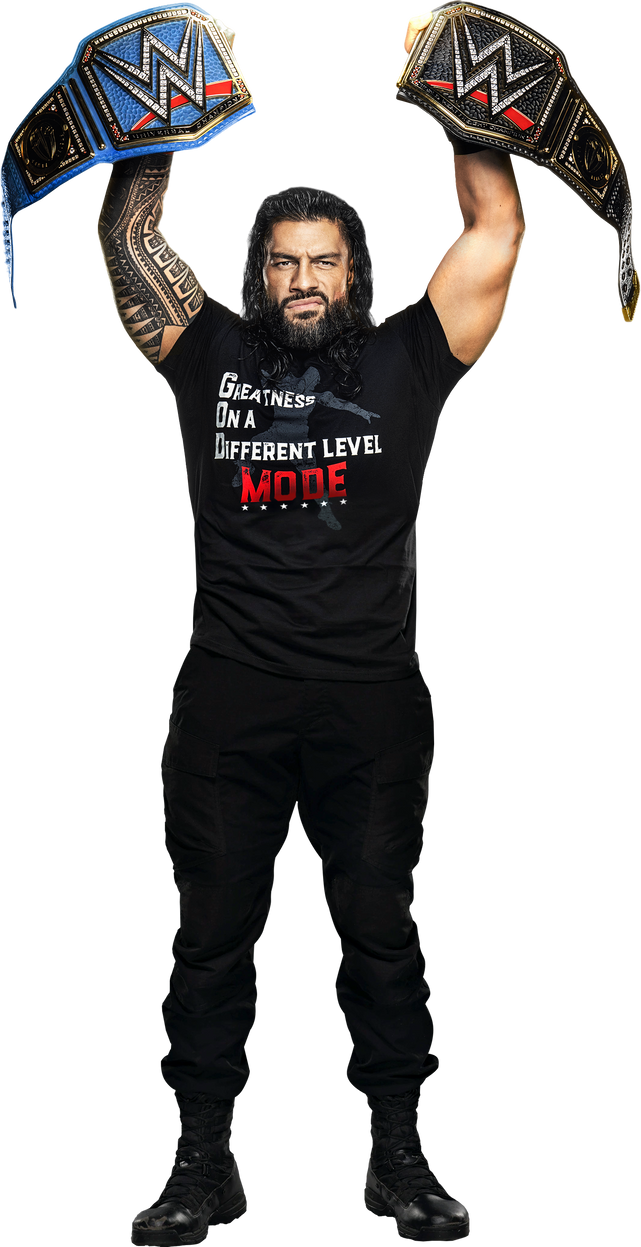 WWE Roman Reigns Full Body Undisputed Champion by WWERenders2020 on ...