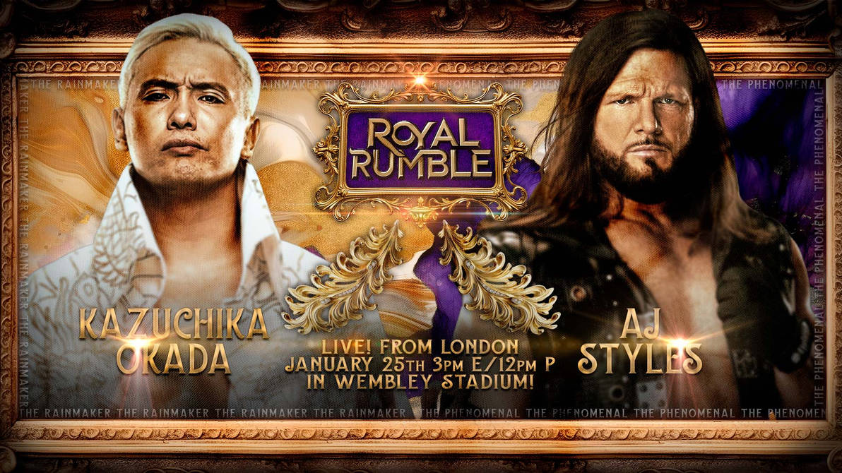 Custom Match Card for WWE Royal Rumble London by WWERenders2020 on ...