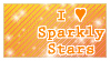 Sparkly Stars Stamp by DyMaraway