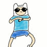 Finn: OOOOO GANGNAM STYLE !!