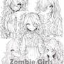 Zombie Girls Coloring Pack Vol.2 (FREE Download)