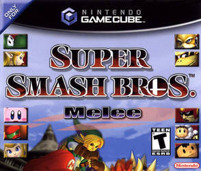 Super Smash Bros. Melee (GCN) Jewel Case Front