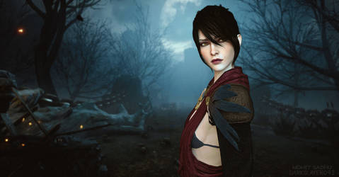 Morrigan - Dragon Age Inquisition Render by TheD4rkSlayer