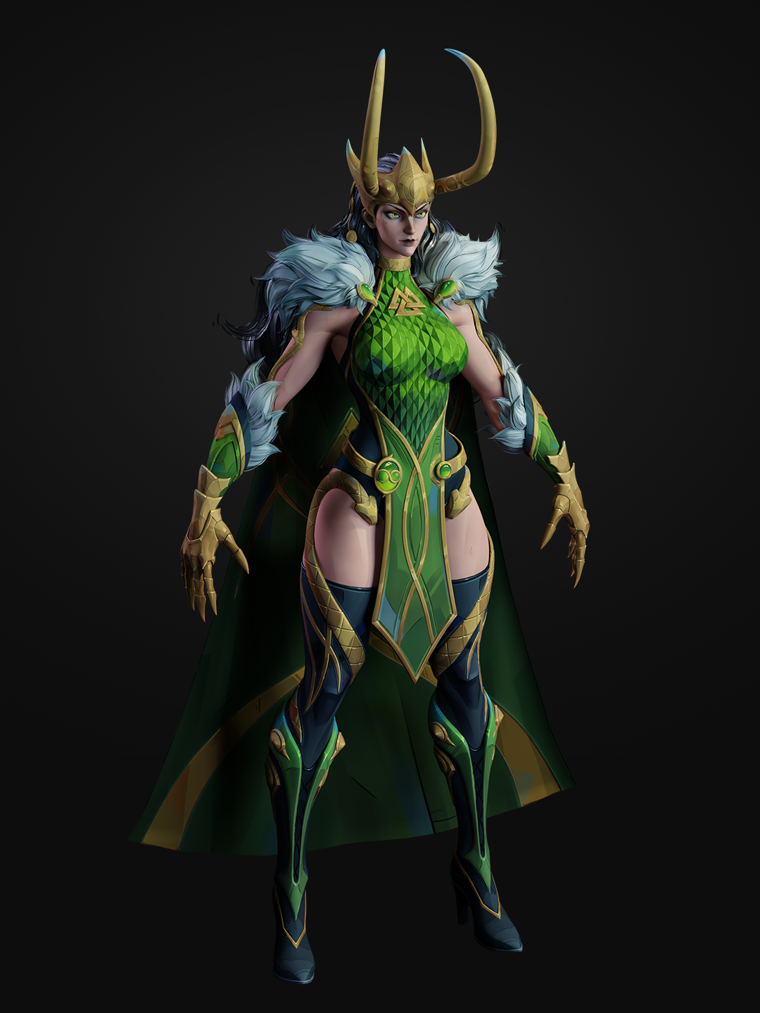 Loki Style Lady Loki by TheD4rkSlayer on DeviantArt