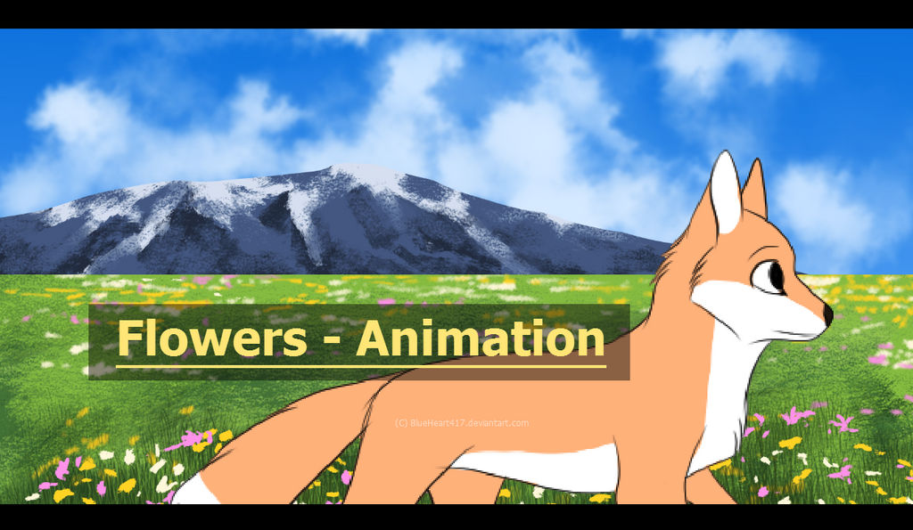 One Flower Animation Flowers - Animation by BlueHeart417 on DeviantArt