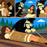 Pamela meets the one, the only, ORIGINAL,Snidely Whiplash!