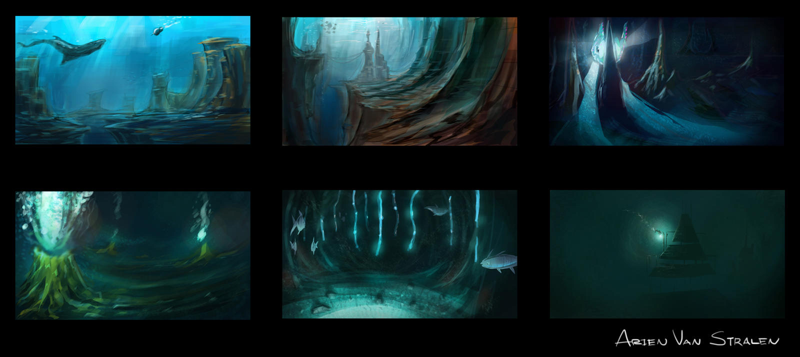 deep sea concepts by therealarien on DeviantArt