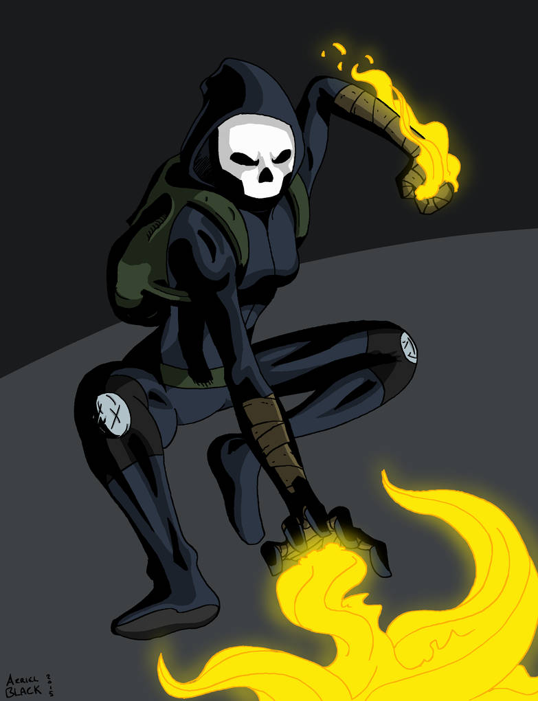Fire Wraith Concept - Finished by azriel-black on DeviantArt