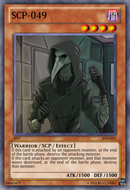 scp yugioh cards SCP - Realistic Cards