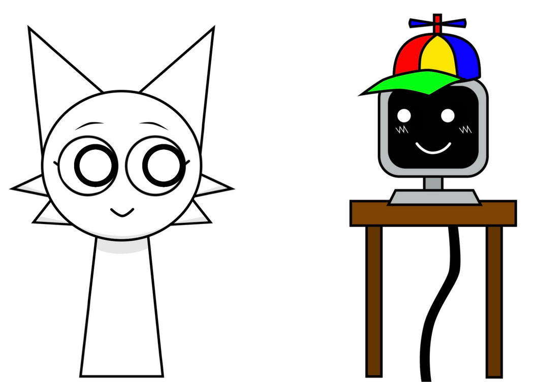 Mr Fun Computer Werewolf Wenda meets mr fun computer v2 by DaviteBall on DeviantArt