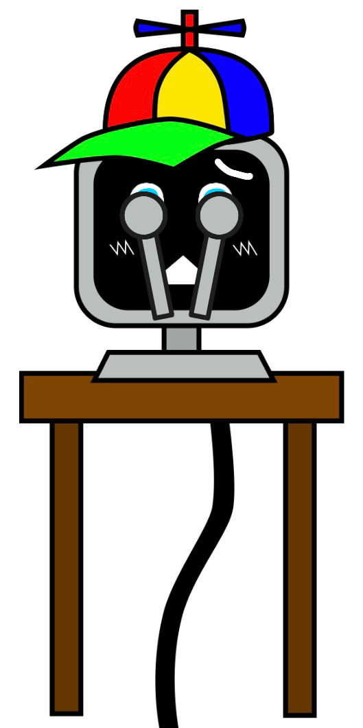 Mr fun computer cries softly by DaviteBall on DeviantArt