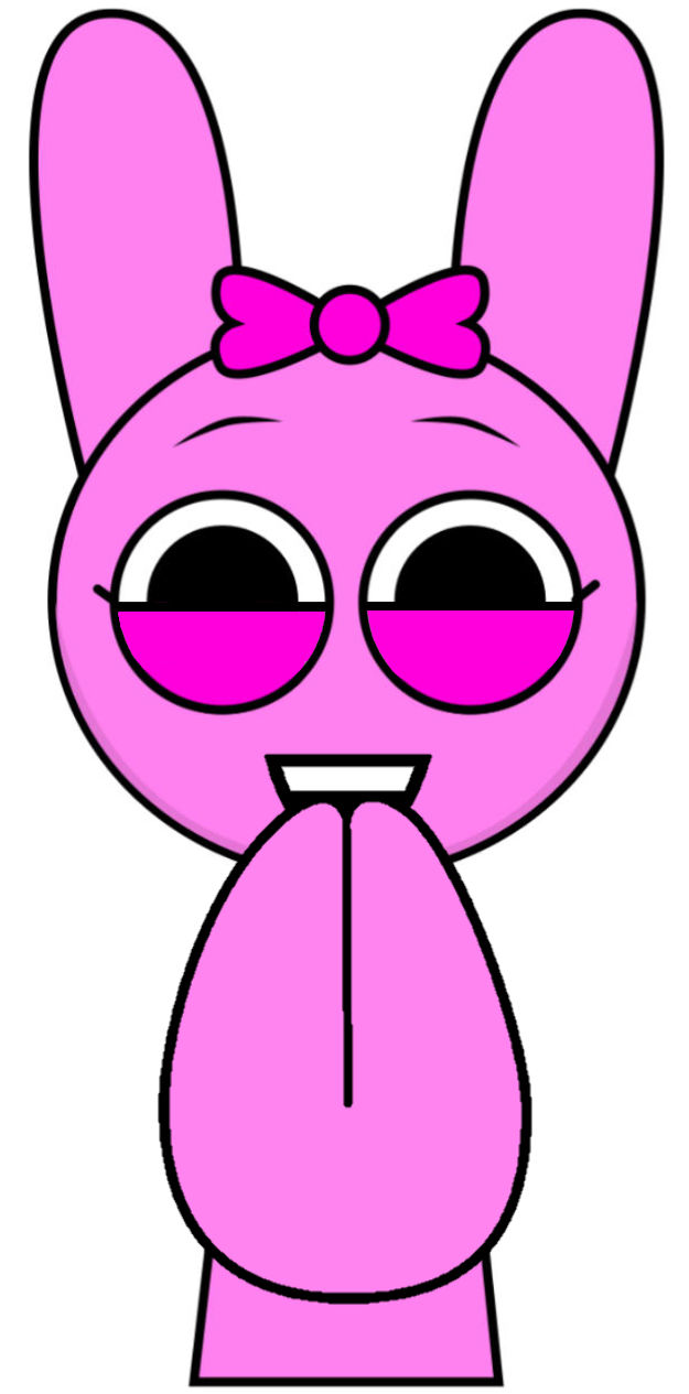Pinki B Pinki with big tongue by DaviteBall on DeviantArt