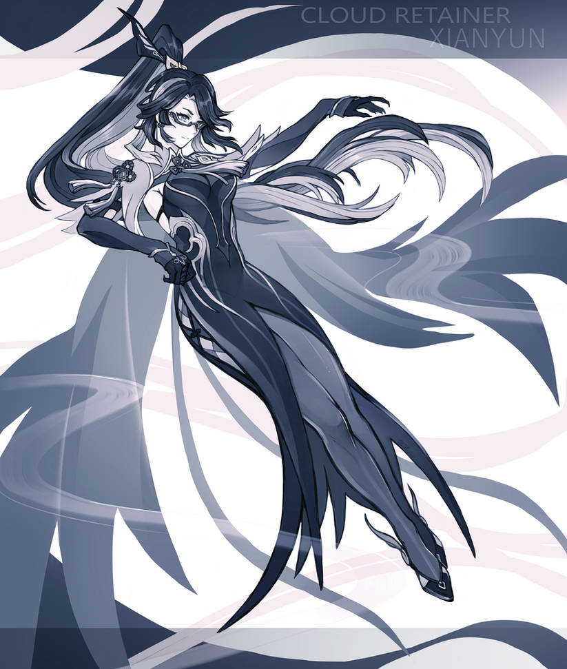 Cloud Rertainer Cloud Retainer (Xianyun) Genshin Impact by Twenty-seventh on DeviantArt