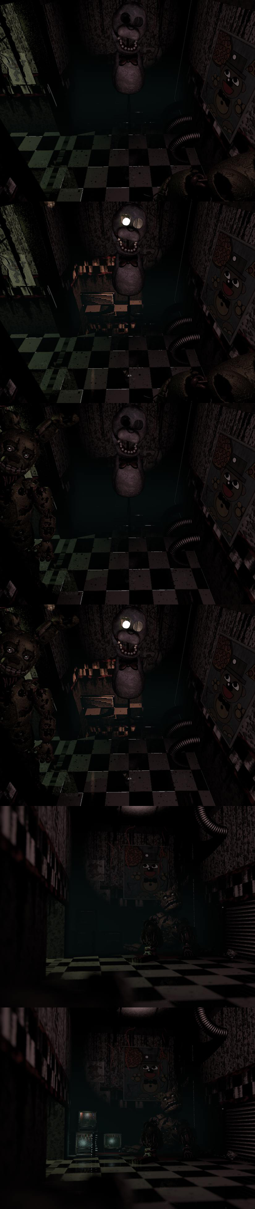 Spring Trap Map Springtrap c4d map by Vevaerart on DeviantArt