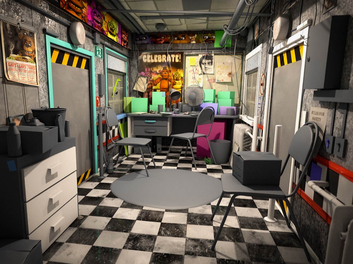 FNaf 1 realistic Office3 By Vevaerart On DeviantArt fnaf-1-realistic-office3-by-vevaerart-on-deviantart