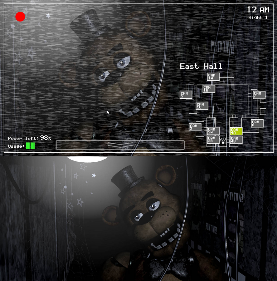 Freddy Fazbear East Hall by Vevaerart on DeviantArt