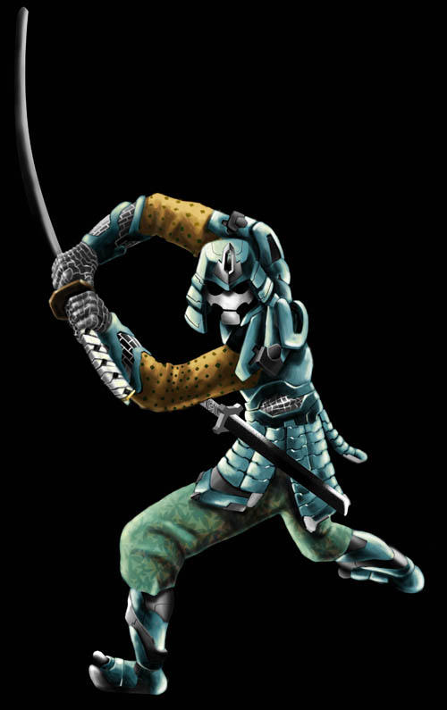 Cod Green Samurai samurai green by designmarcelos on DeviantArt