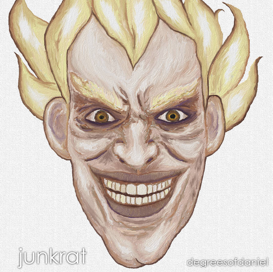 Junkrat Lettering Junkrat (Overwatch) - Digital Painting by DegreesOfDaniel on DeviantArt
