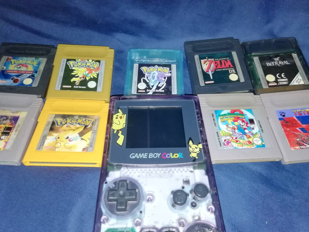 My gameboy and gameboy color collection by Caolan114 on DeviantArt