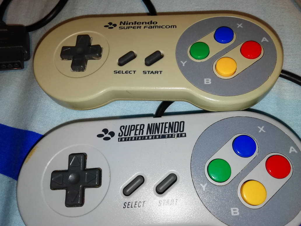 Famiicon Controller Super Famicom and Super Nintendo controller by Caolan114 on DeviantArt