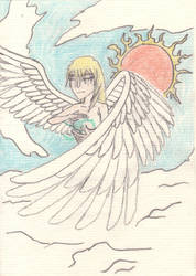 Angel Christmas Gift Picture