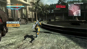 Metal Gear Rising: Revengeance Gray Fox Fighting