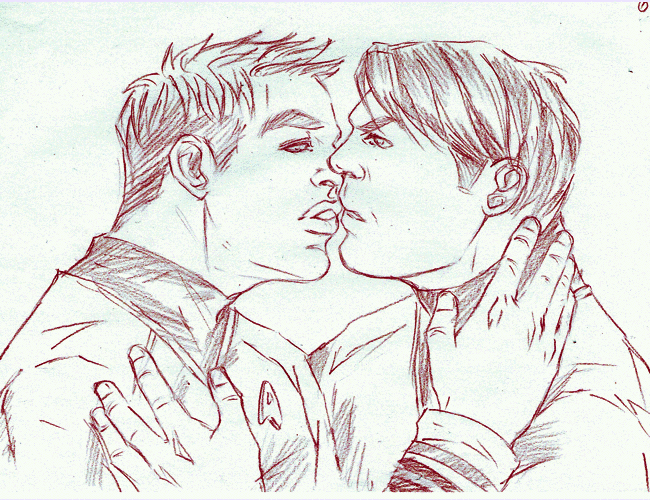 French kiss by HillandClark on DeviantArt
