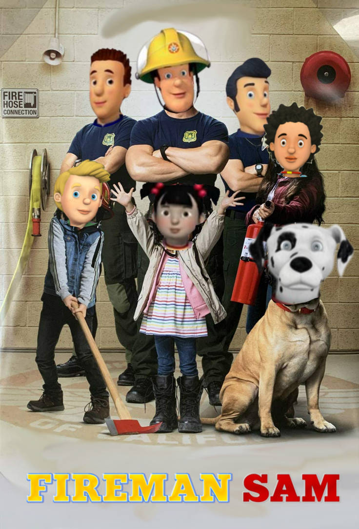 Firemen Three Fireman sam the movie 2023 by Keananluke on DeviantArt