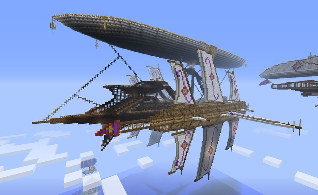 My giant airship (backside view)