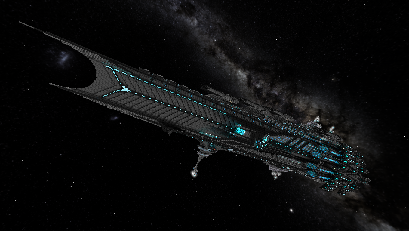 Starmade Glaive Class Battleship