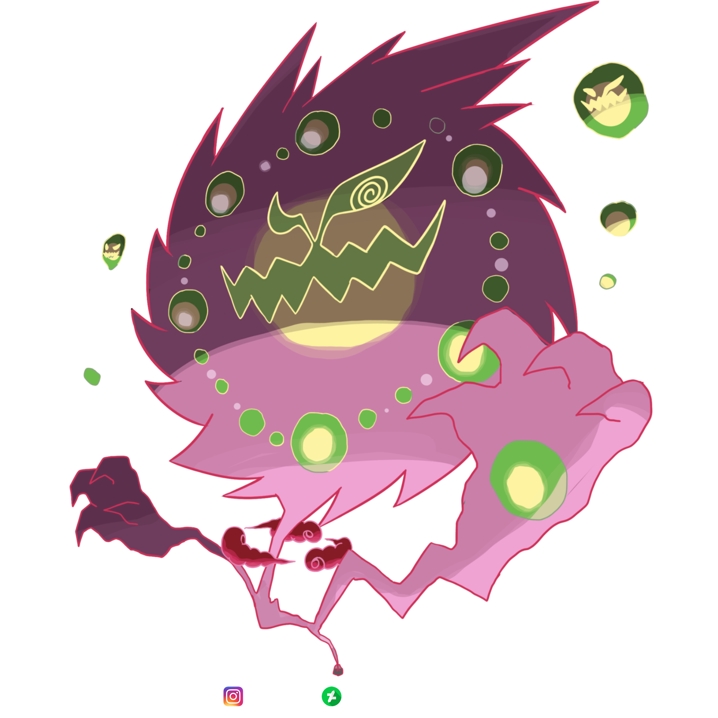 Gigantamax Spiritomb by Trainerlouie on DeviantArt