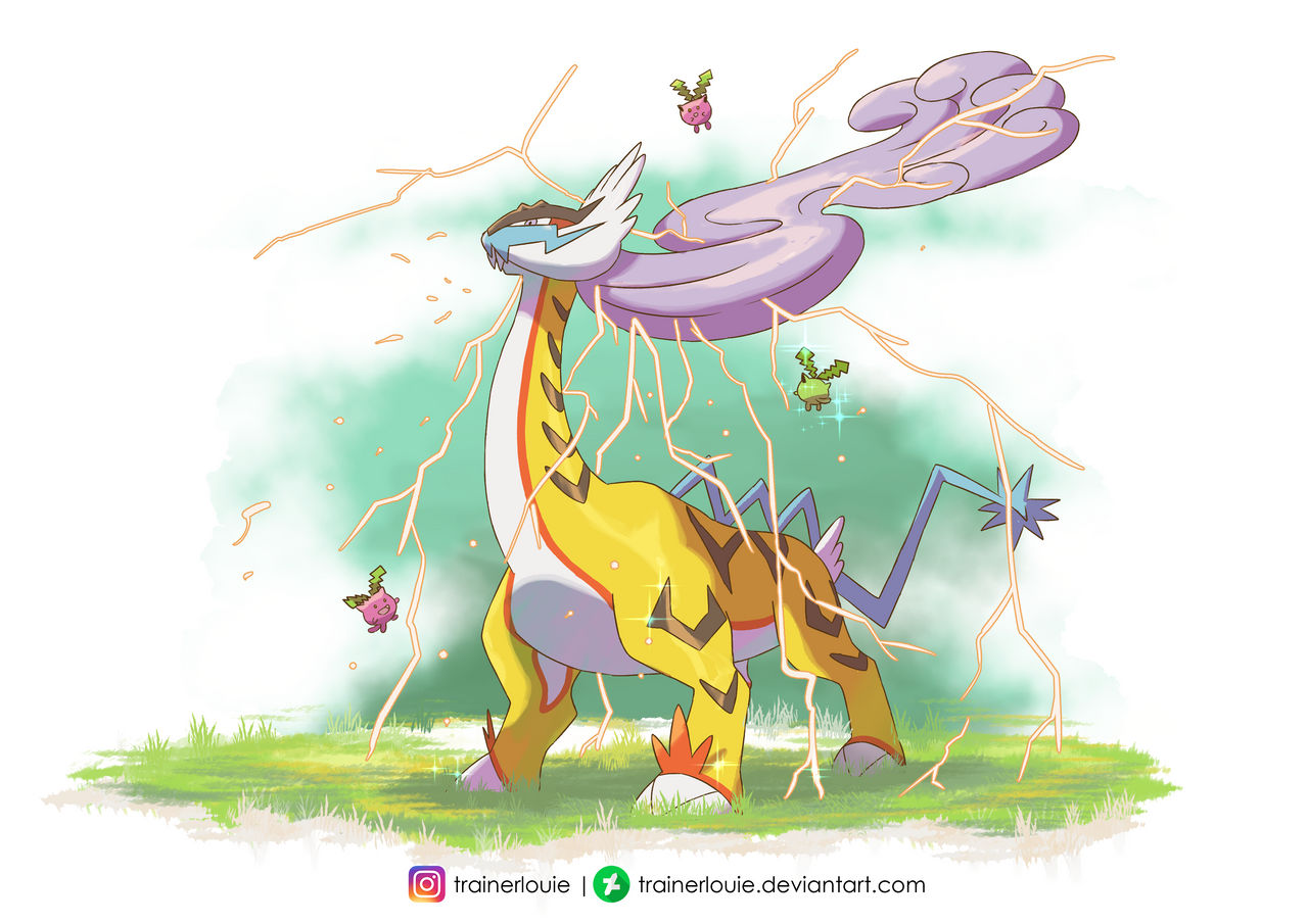 Raging Bolt by Trainerlouie on DeviantArt