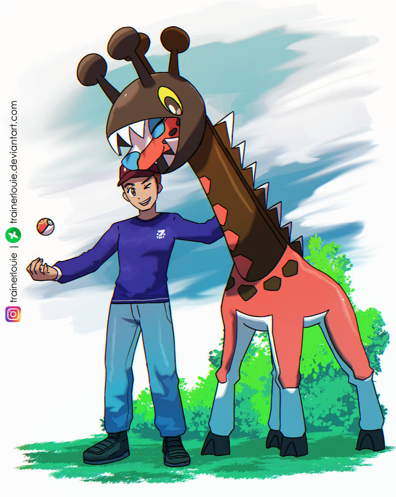 Pokemon Partner Commission by Trainerlouie on DeviantArt