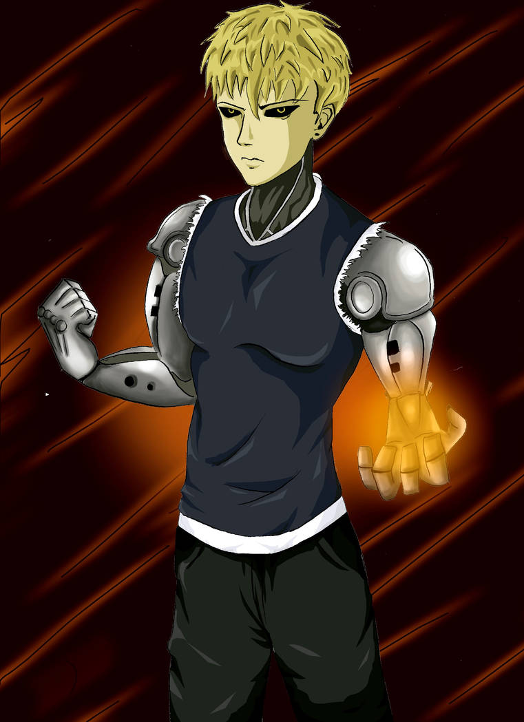 Genos Fan Art by CarlosAng1 on DeviantArt