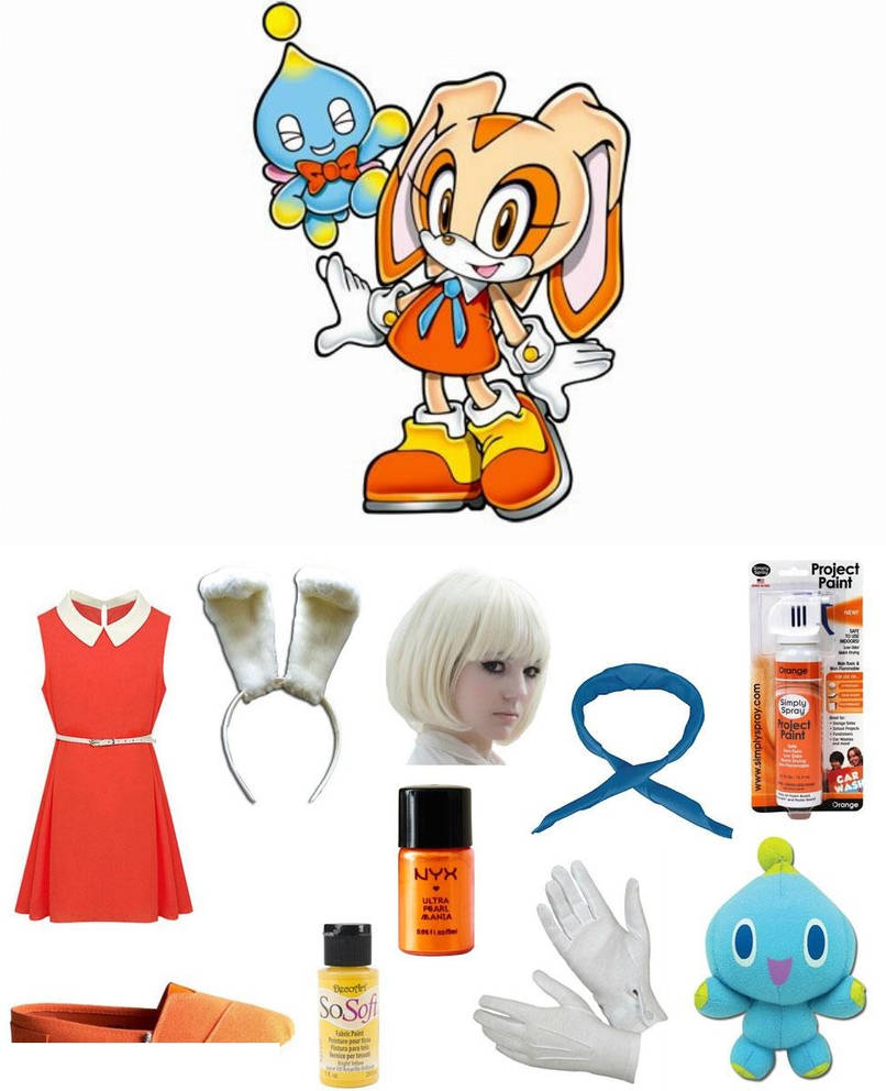 Cream The Rabbit Fasion Cream the Rabbit DIY Costume Guide by Outfits-Hub on DeviantArt