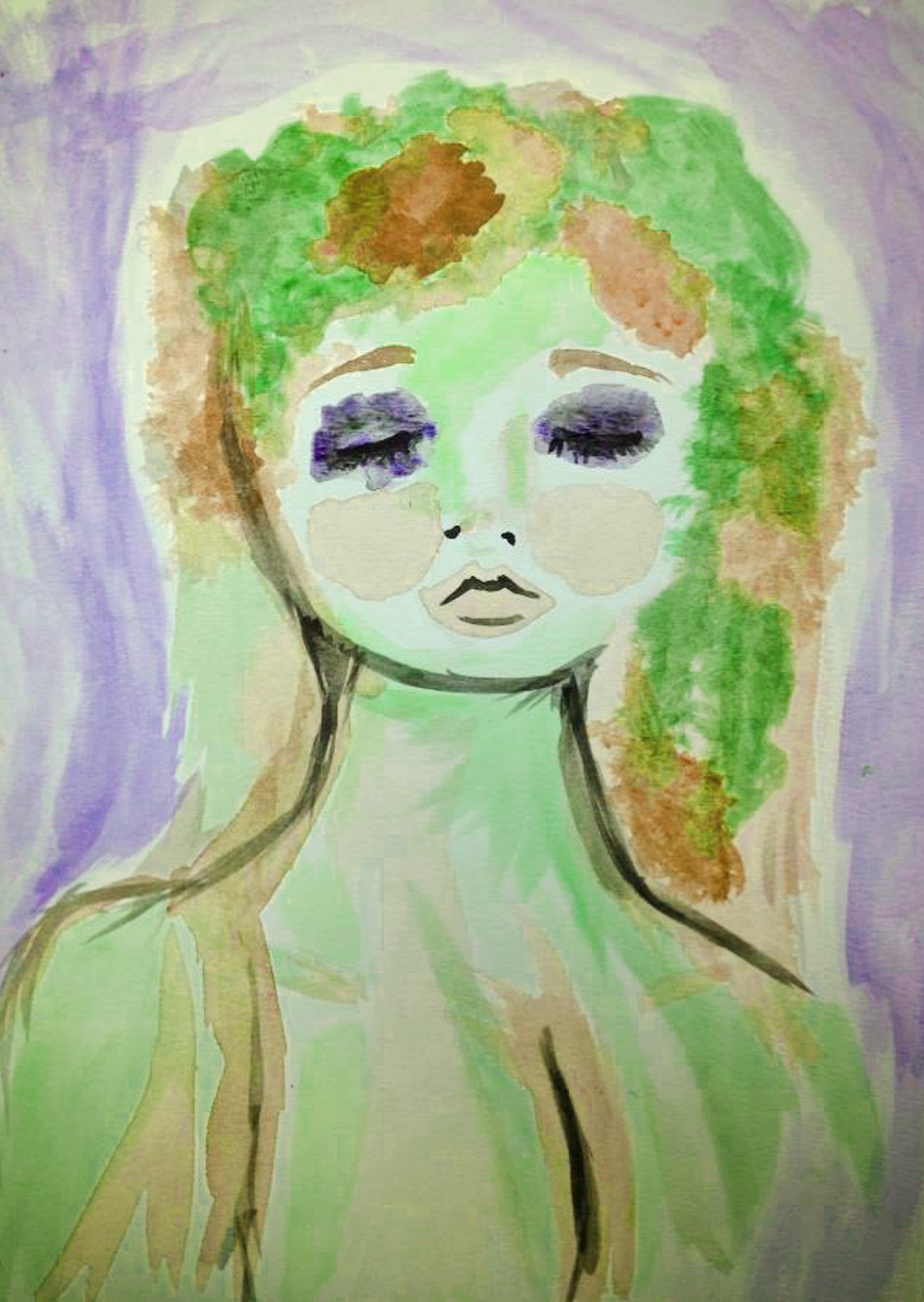 Water Color Woman