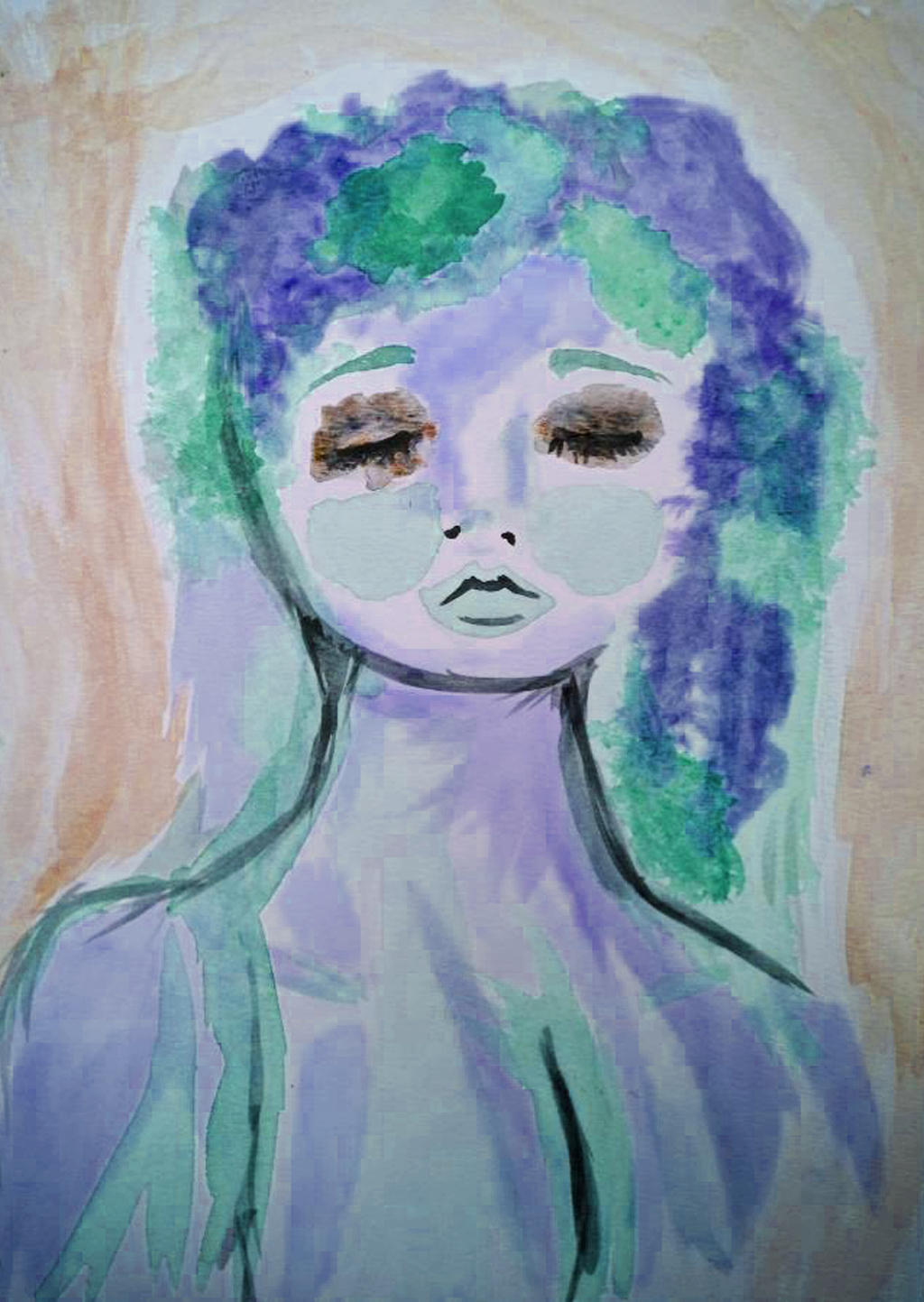 Water Color Woman