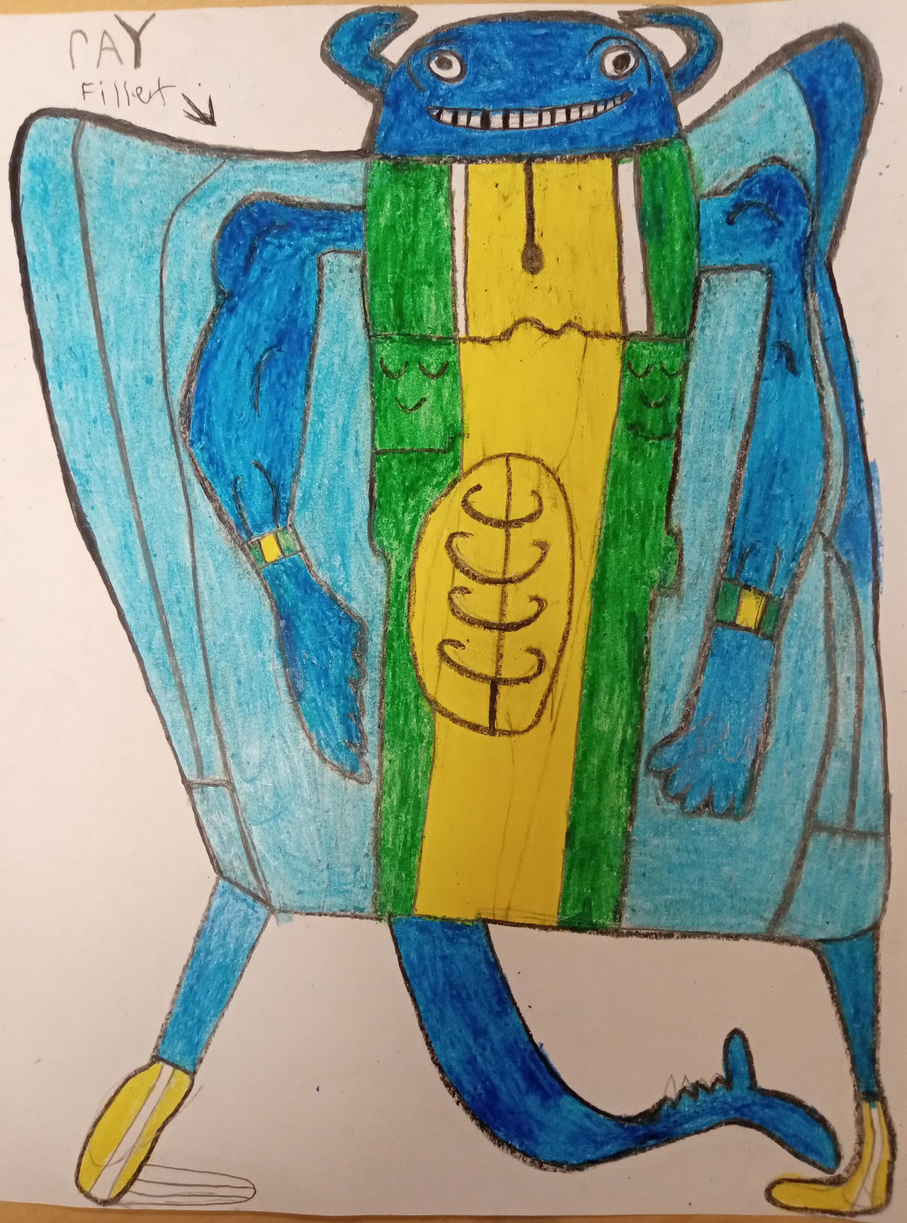 RAY FILLET DRAWING TMNT COOL by JBARTKING on DeviantArt