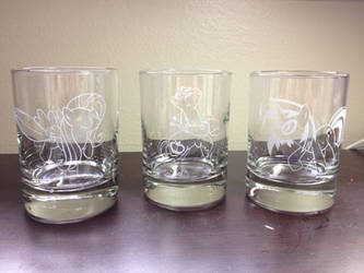 Scotch glass trio!