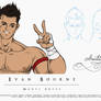 Evan Bourne Model Sheet