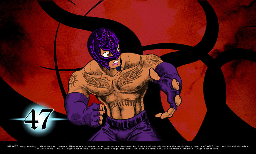 Rey Mysterio vs Giant Monster by SantillanStudio on DeviantArt