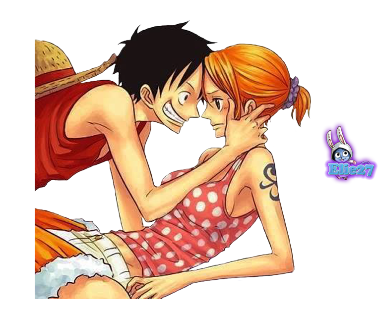 Luffy x Nami render