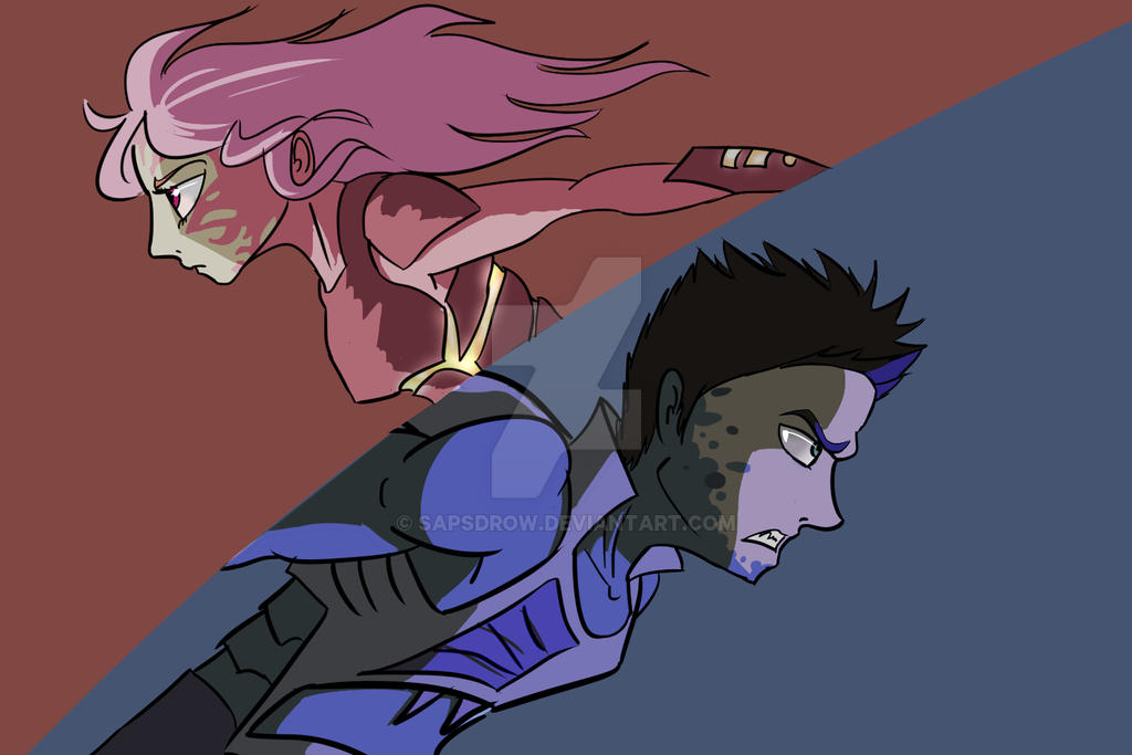 Sharkboy and Lavagirl by SapsDrow on DeviantArt