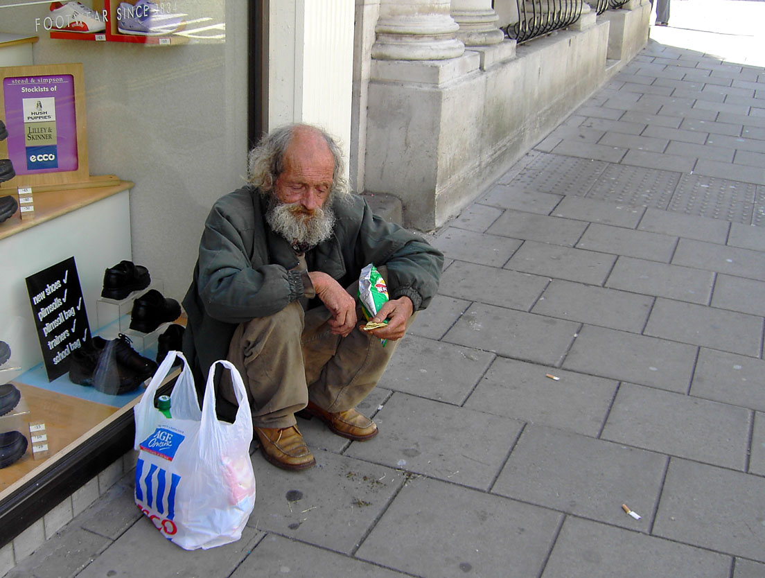 Homeless man 1