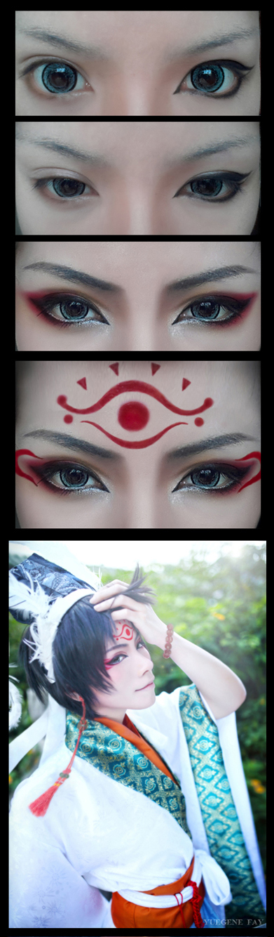 Anime eye makeup cosplay #2 by cuttie687 on DeviantArt