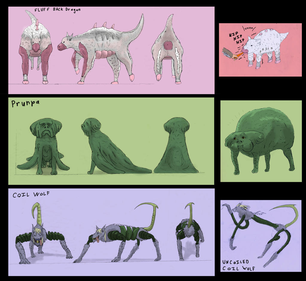 Creature Concept Art by U23Art on DeviantArt
