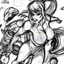 Samus Aran Metroid Sketch