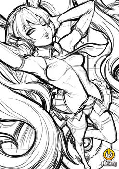 Hatsune Miku the Sketch