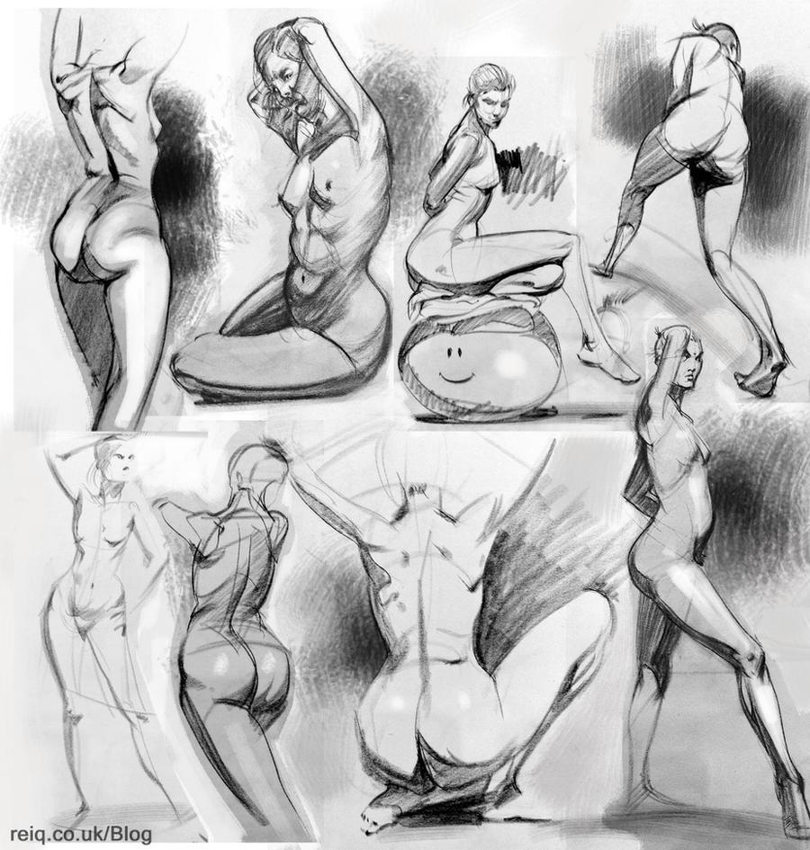 Life Drawing at CAD 2 by reiq