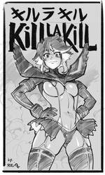 Kill la Kill Matoi Ryuko sketch